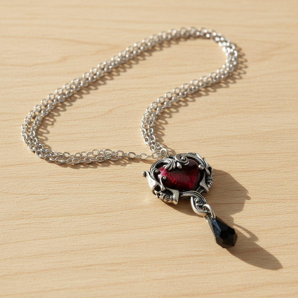 Petite Affair du Coeur pendant necklace for romantic-style jewelry and everyday wear.