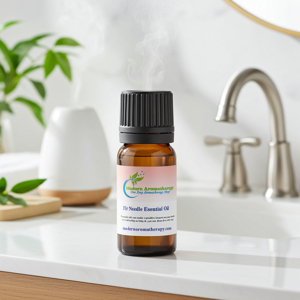 Pure Fir Needle Essential Oil bottle for diffusion, massage oil blending, and everyday aromatherapy use.