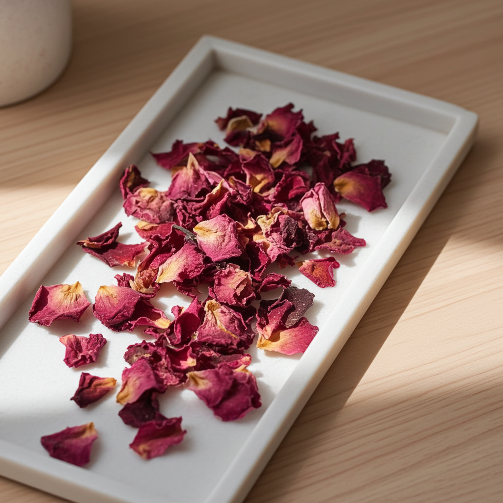 Rose Petals Herbs dried herbal petals for tea blends, bath rituals, and natural botanical use.