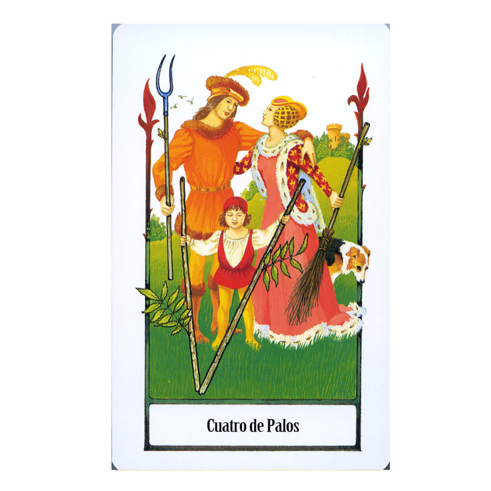 Spanish Tarot of the Old Path sample tarot cards, set E