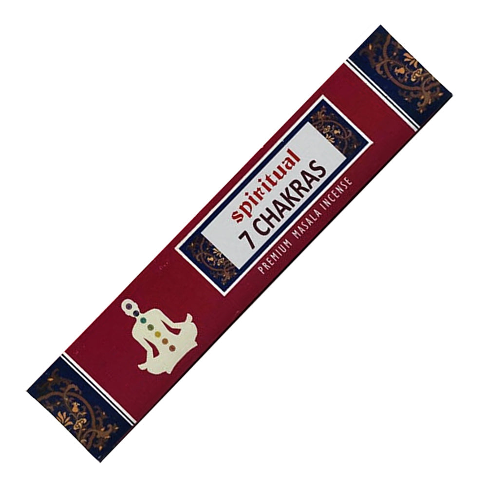 Sri Durga Spiritual 7 Chakras incense sticks pack