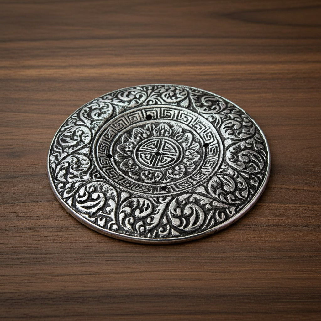 Tibetan Incense Burner for holding incense sticks during meditation, prayer, and daily ritual use.