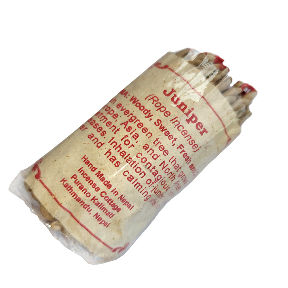 Tibetan Juniper Rope Incense 45 ropes for meditation, purification, and daily ritual use.