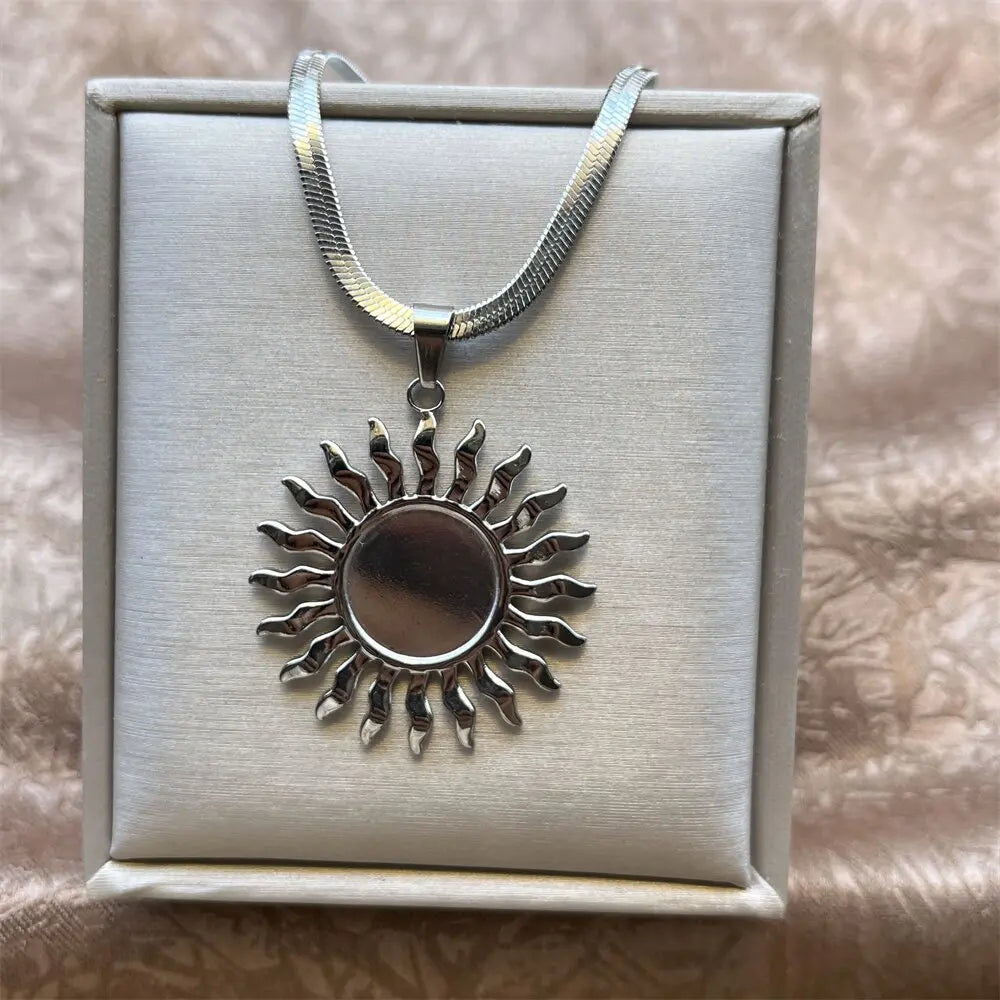 Tree of Life symbol pendant necklace in steel for meaningful wear, gifting, and daily outfit pairing.