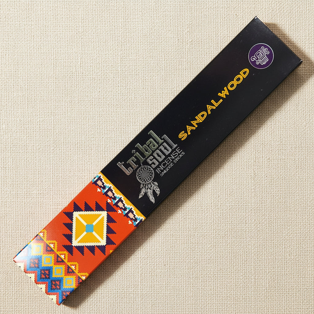 Tribal Soul Sandalwood Incense Sticks - sacred Indian sandalwood aroma