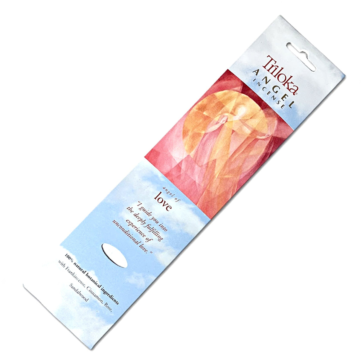 Triloka Angel of Love Incense Sticks for meditation, prayer, and devotional practice.