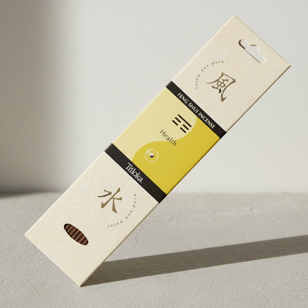 Triloka Feng Shui Health Incense Sticks for meditation, balance, and daily rituals.