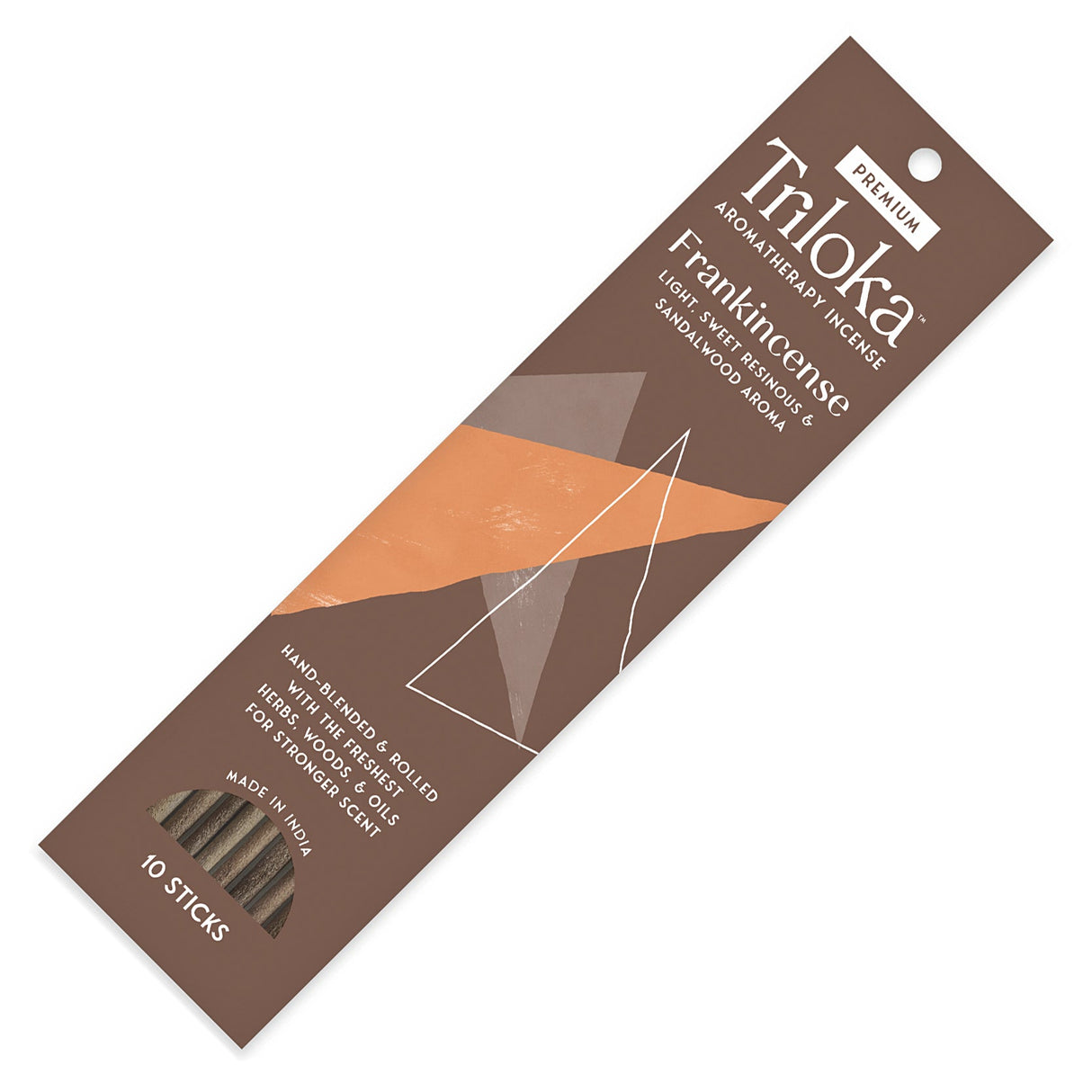 Triloka Frankincense Premium Incense Sticks for meditation, relaxation, and daily spiritual practice.