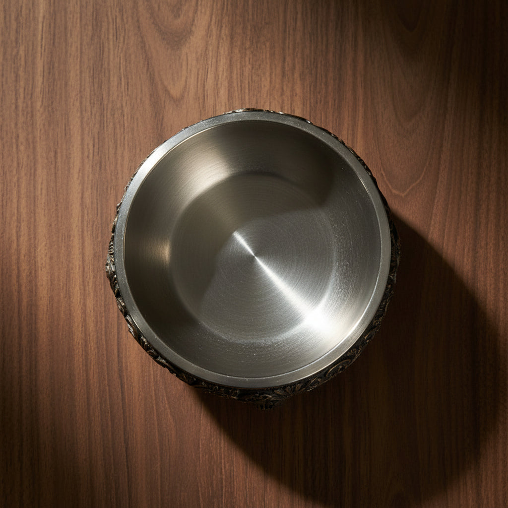 Triple Goddess incense smudge holder bowl for ritual smoke cleansing, meditation, and spiritual work.