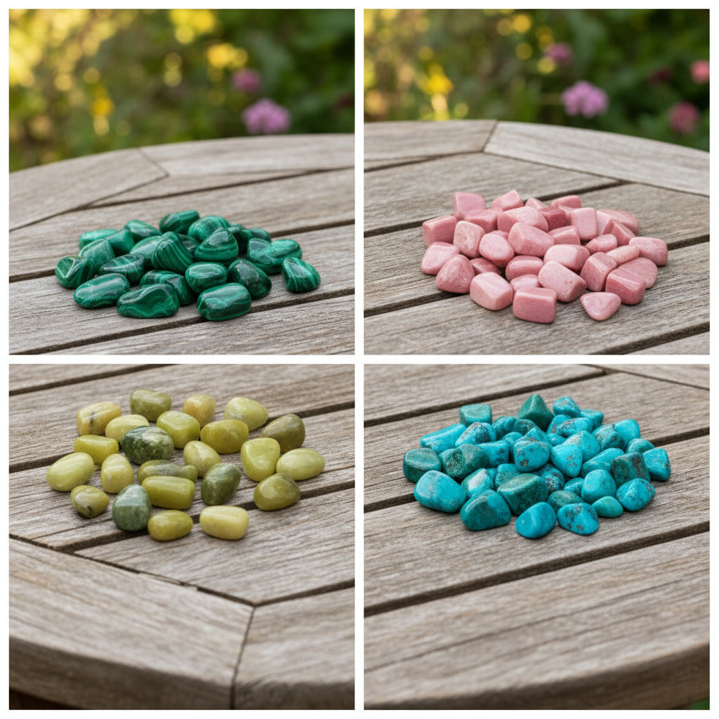 Tumbled Healing Crystals Bulk Quartz Gravel for meditation, crafts, and crystal healing.