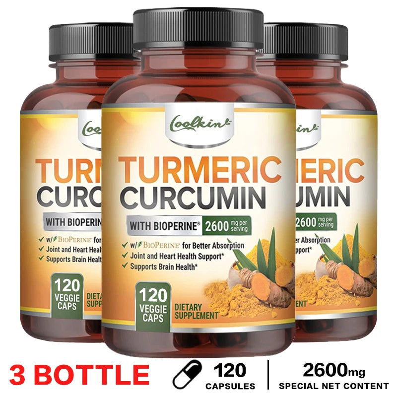 Turmeric black pepper capsules supplement capsules for improved nutrient absorption, wellness support, and daily use.