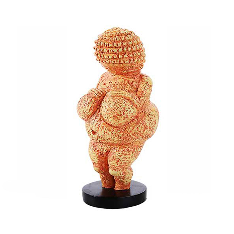 Venus of Willendorf figurine statue replica for historical display, educational use, and ancient art collection.