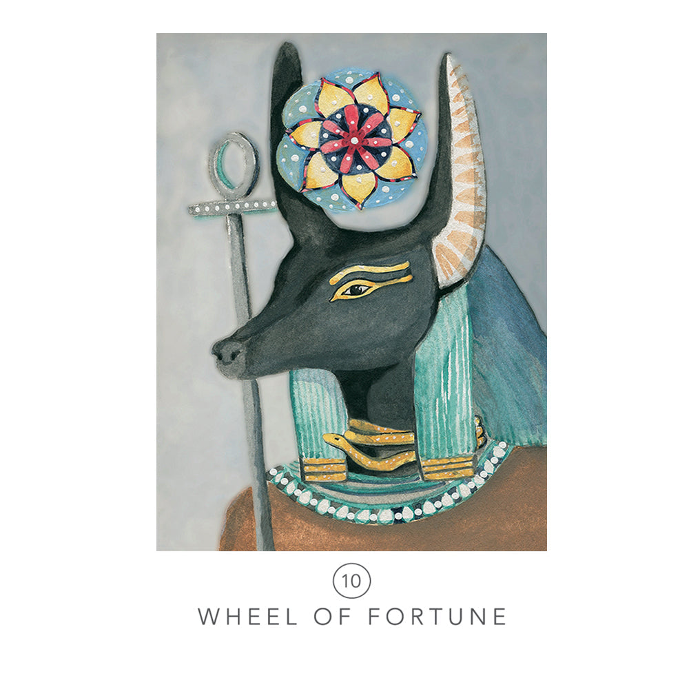 White Sage Tarot sample card, set C