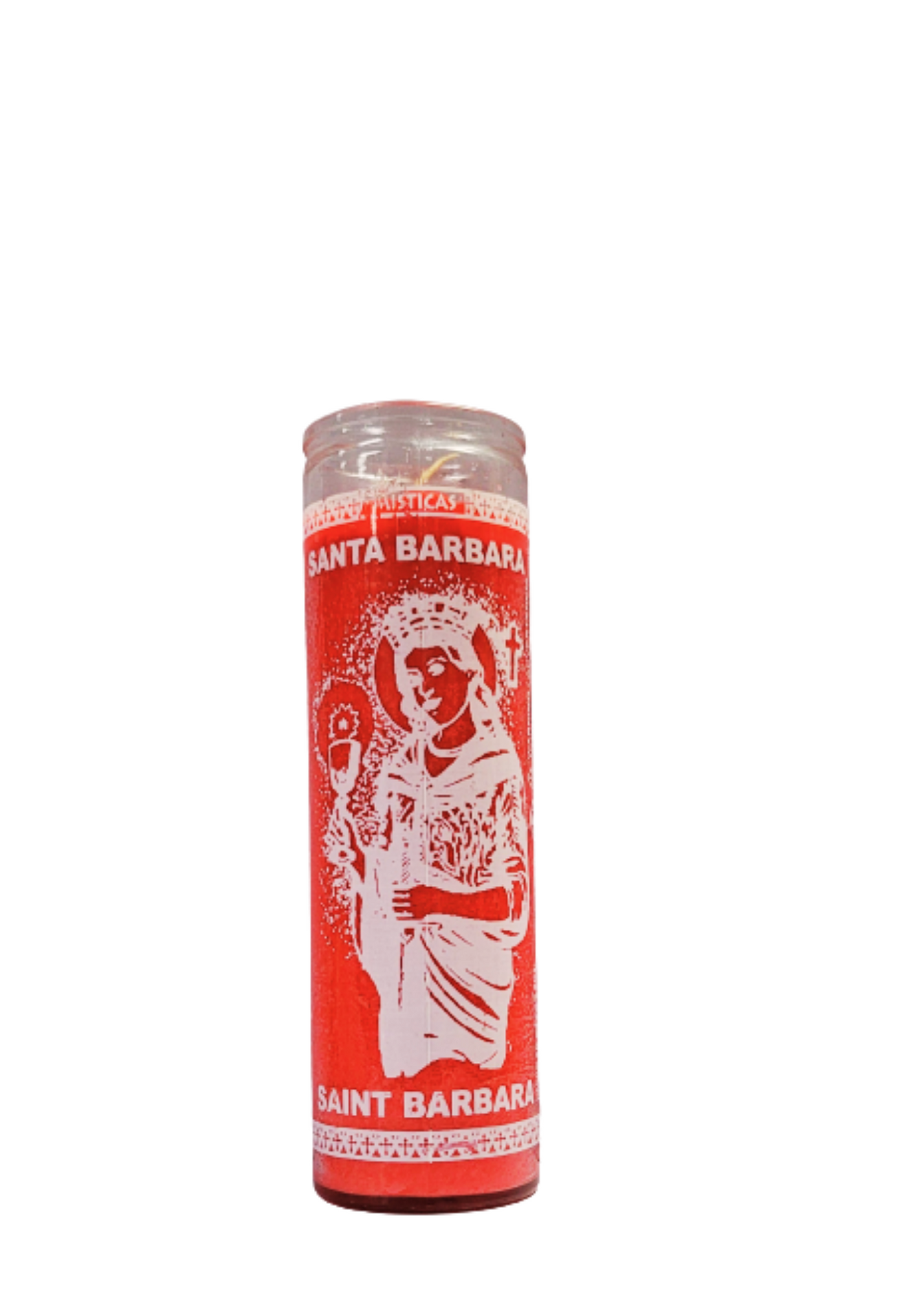 Santa Barbara Red 7-Day Candle