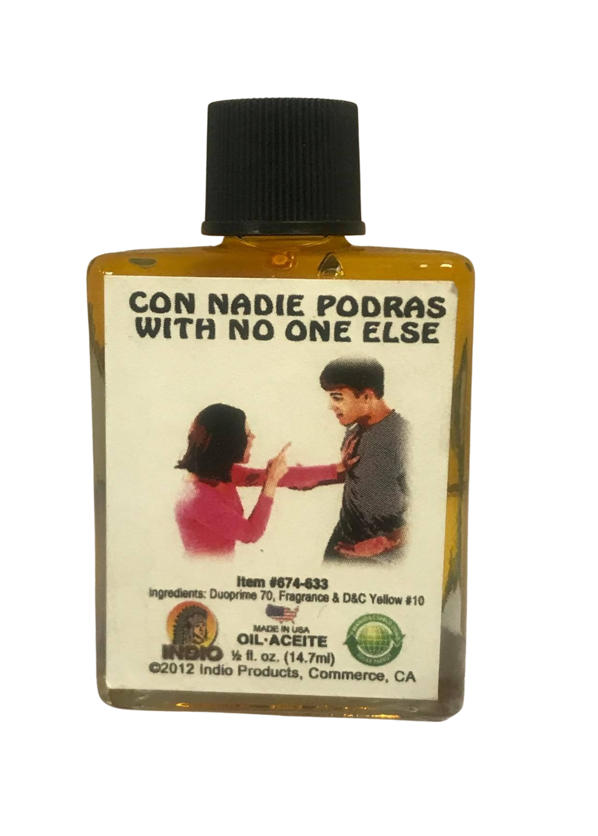 Con Nadie Podras with no one else Wish Oil
