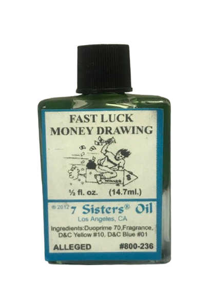 Fast Luck Money Drawing Wish Oil
