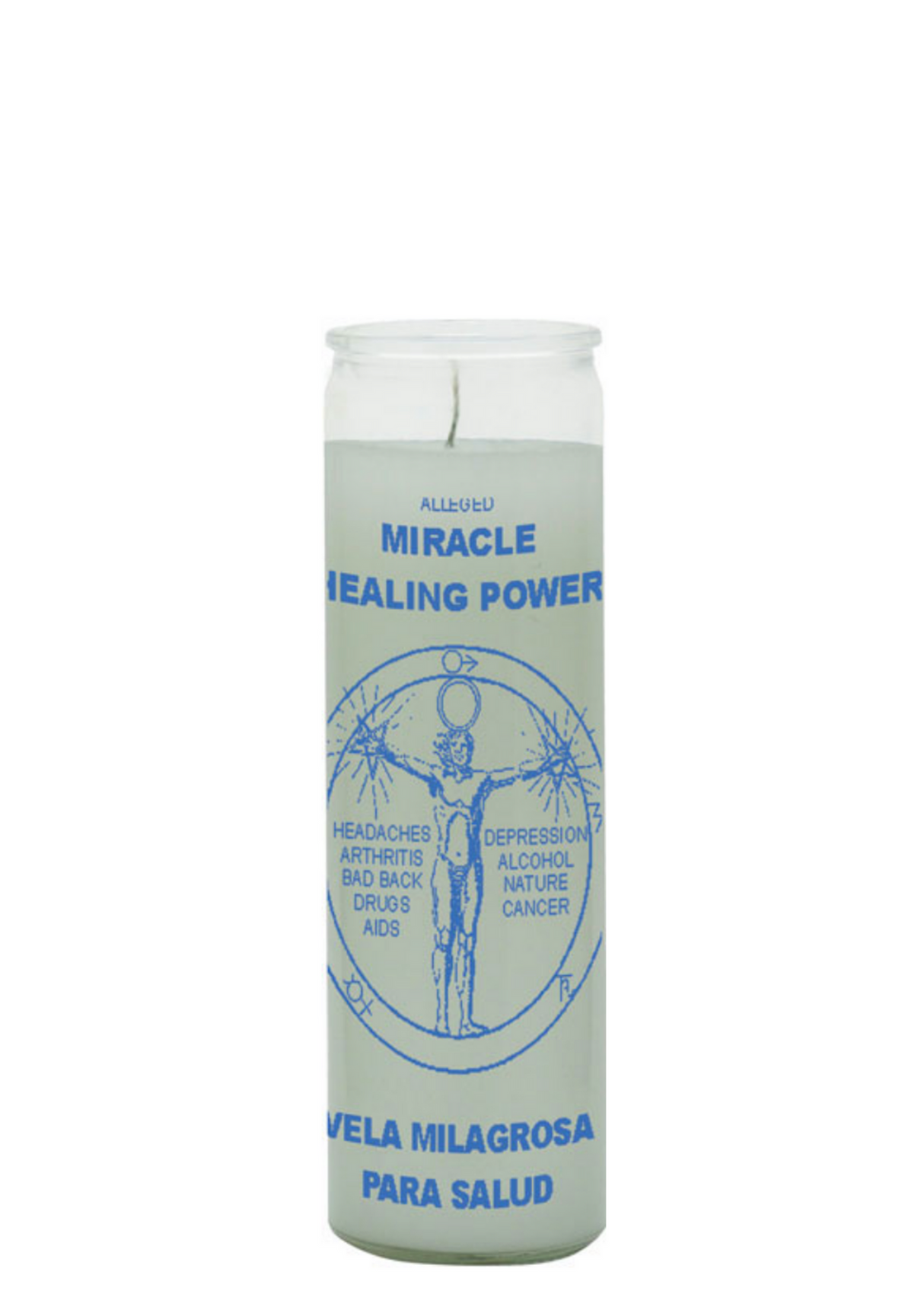Miracle Healing (White) 1 COLOR 7 DAY CANDLE