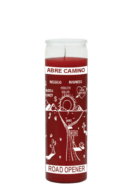 ROAD OPENER (Red) COLOR 7 DAY CANDLE