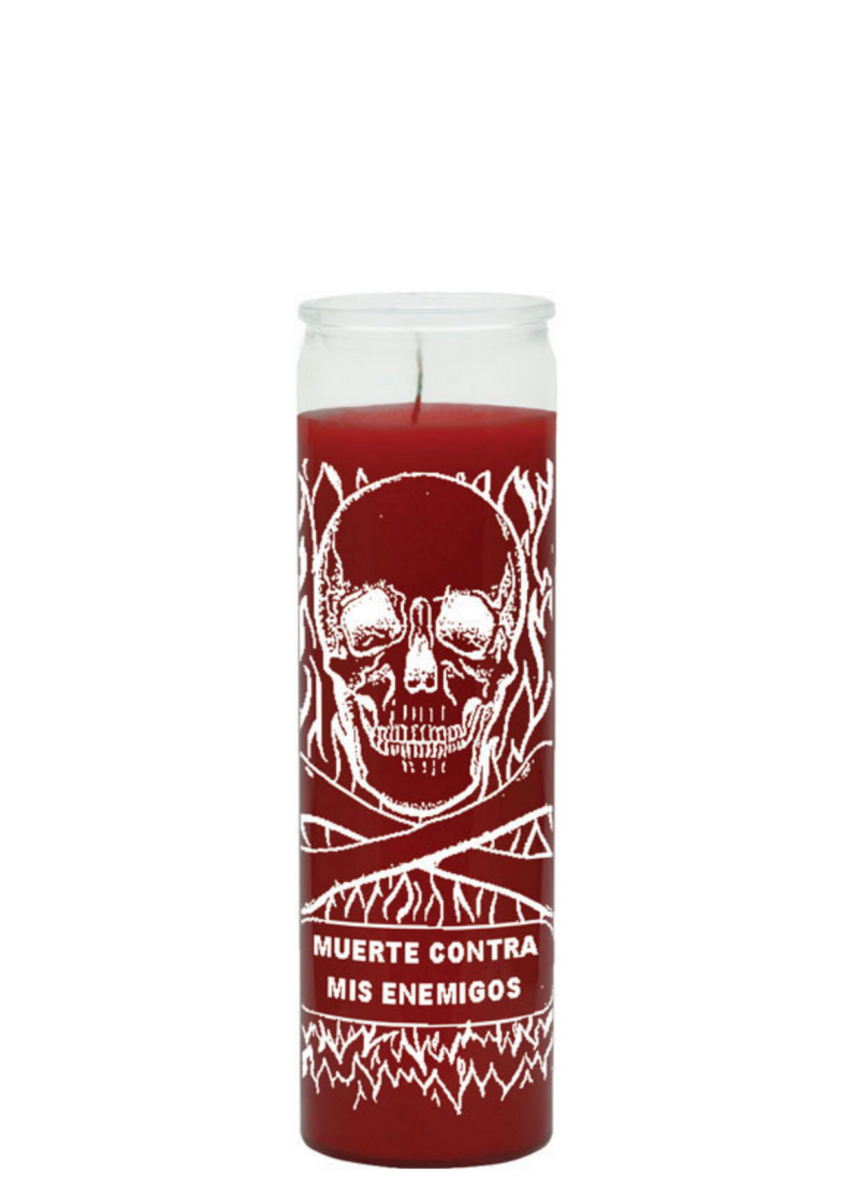 PROTECTION FROM ENEMIES (Red) COLOR 7 DAY CANDLE