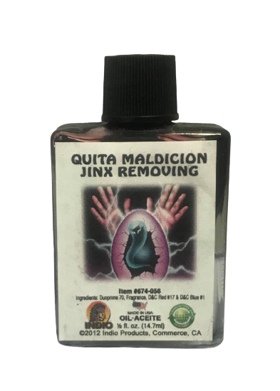 Quita Maldicion Jinx Removing Wish Oil
