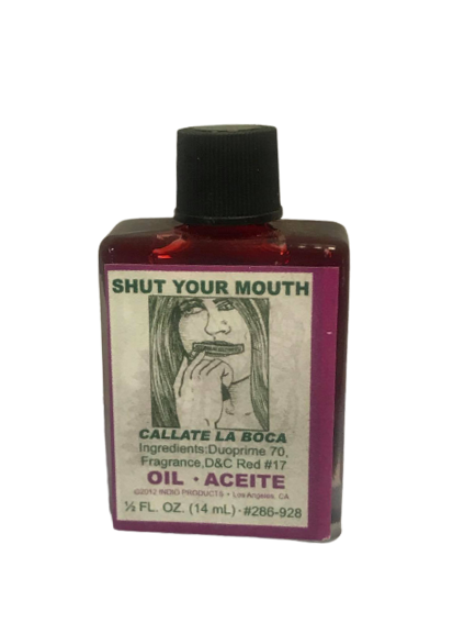 Shut Your Mouth Wish Oil