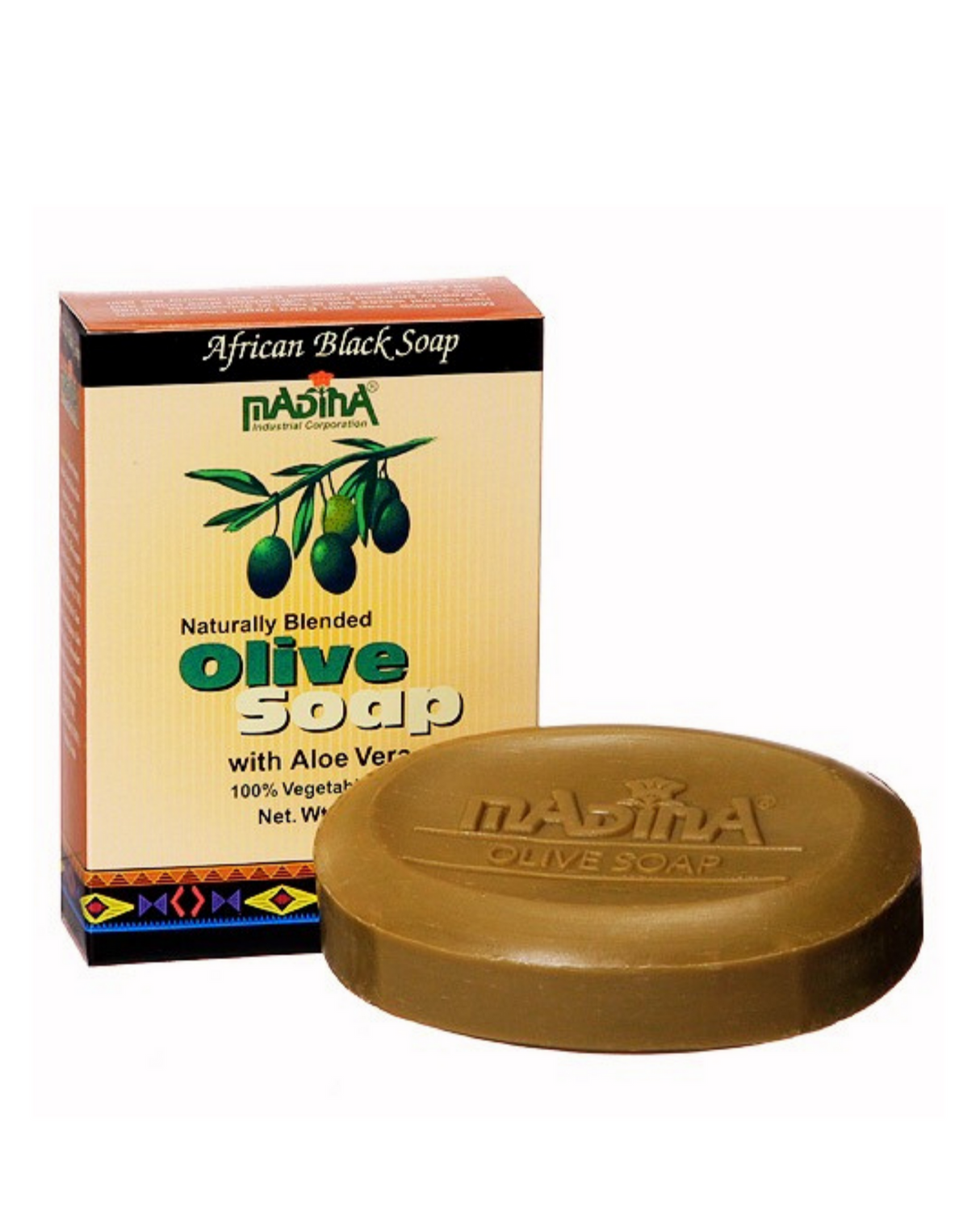 Madina Olive Soap with Aloe Vera