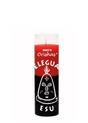 ELEGUA-ORISHAS Red / Black  7 DAY CANDLE