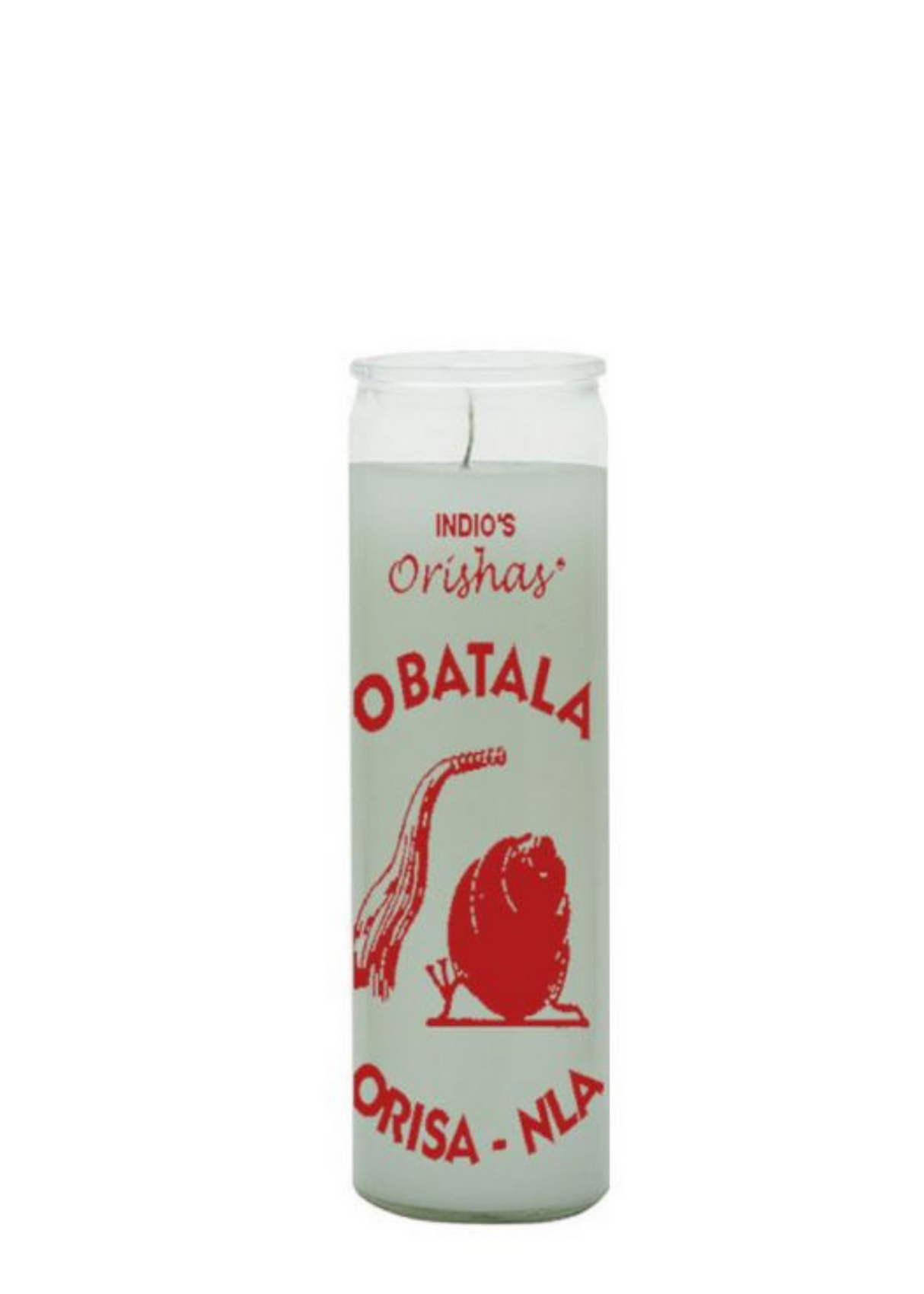 OBATALA-ORISHAS White 7 DAY CANDLE