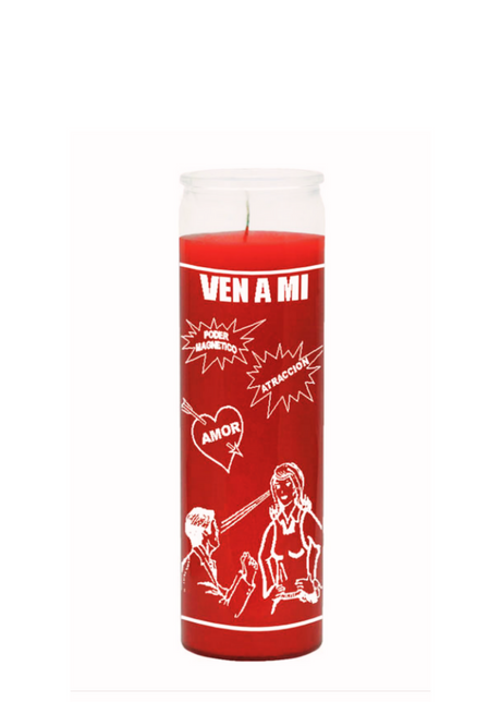COME TO ME (Red) 7 DAY CANDLE