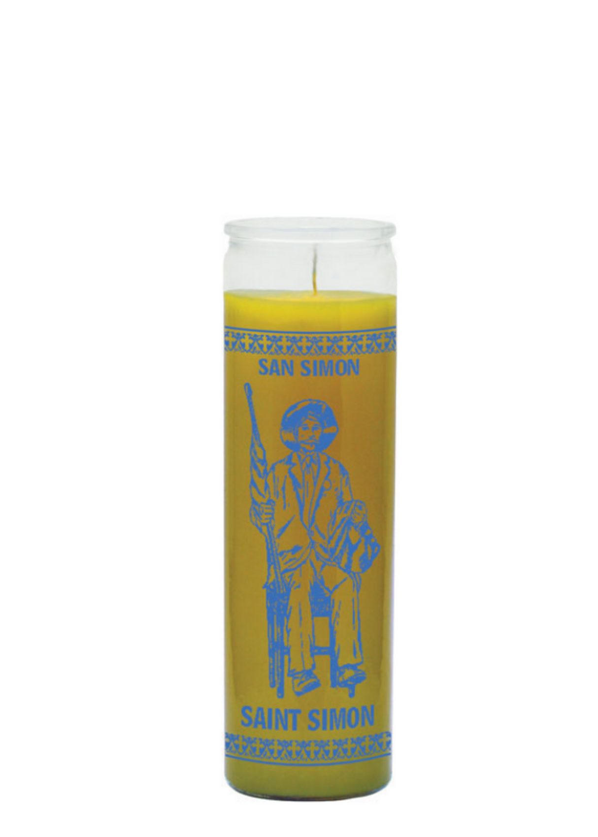 Saint Simon (Yellow) 1 Color 7 Day Candle
