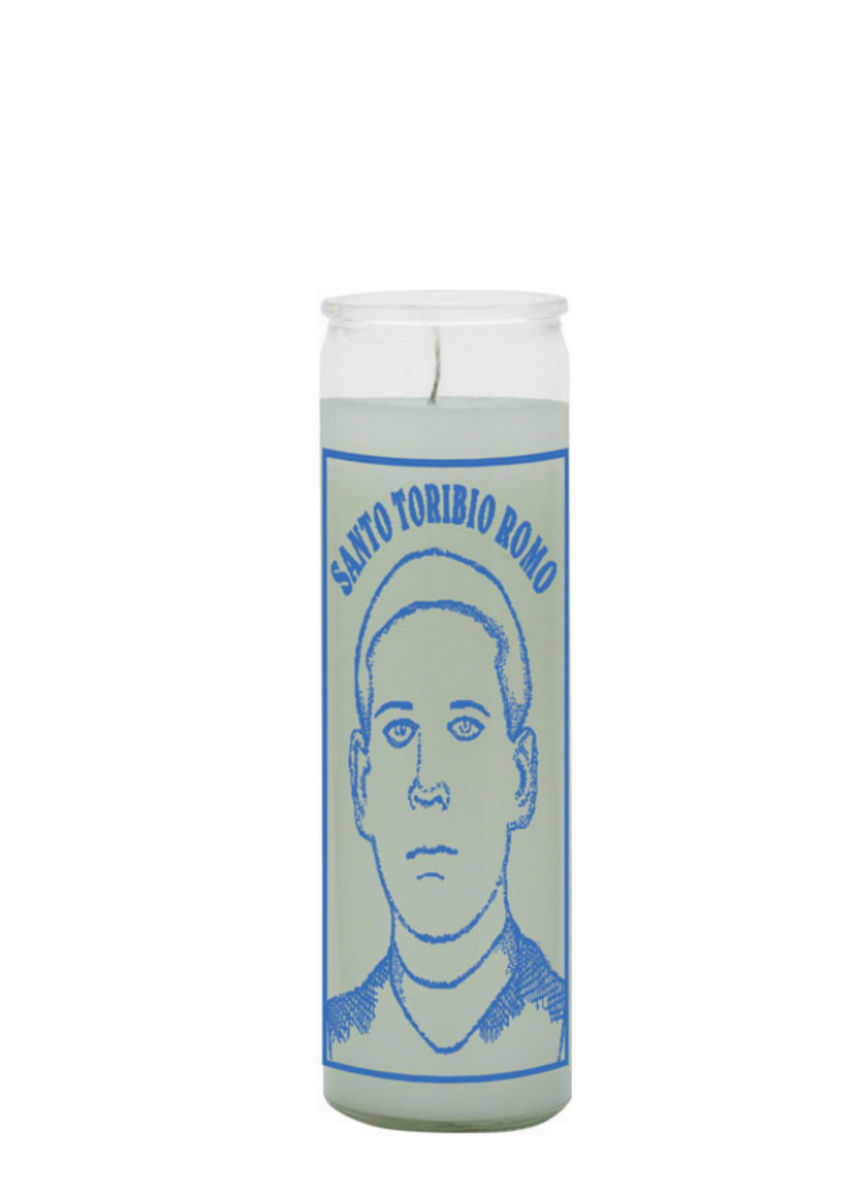 Santo Toribio Romo (White) 1 Color 7 Day Candle
