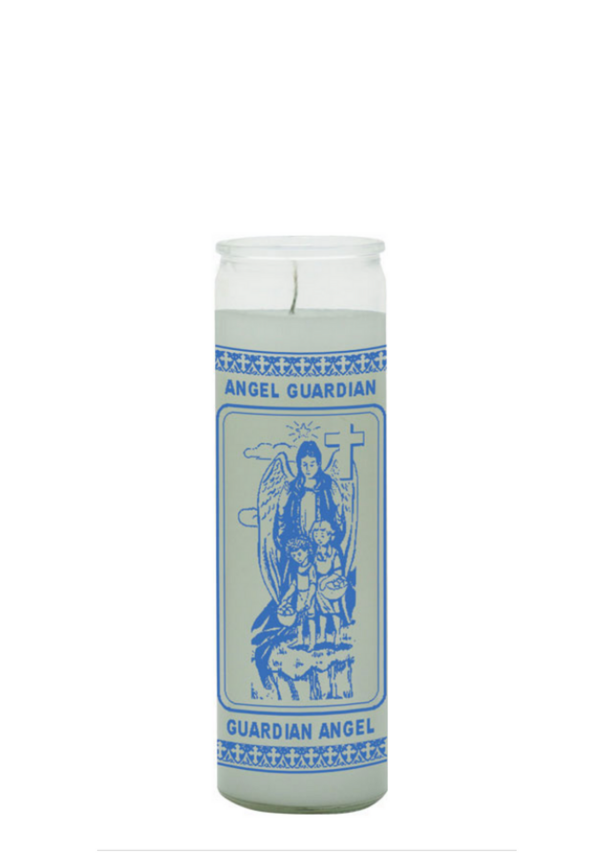 Guardian angel (white) 1 color 7 day candle