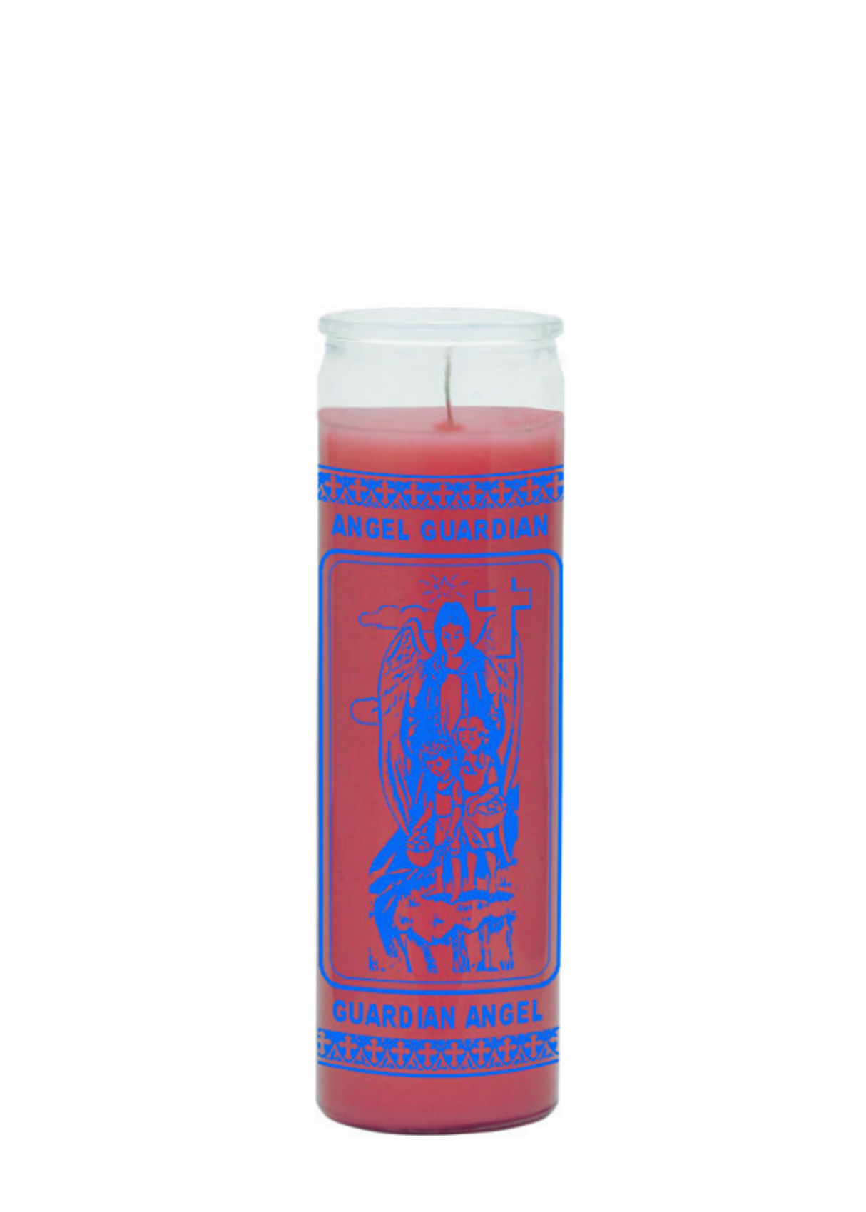 Guardian angel (pink) 1 color 7 day candle
