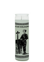 Juan soldado (white) 1 color 7 day candle