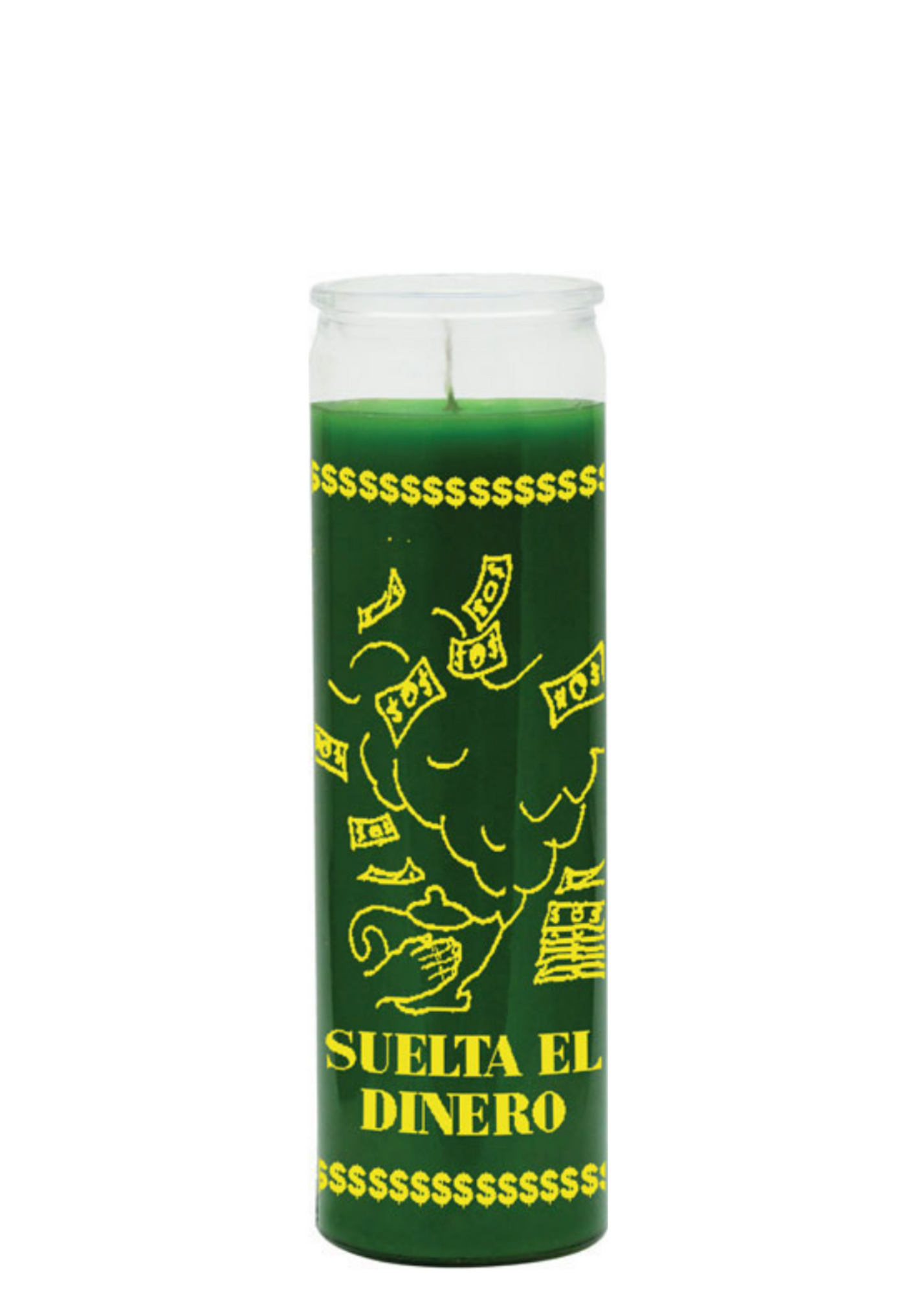 MONEY RELEASE (Green) 1 COLOR 7 DAY CANDLE