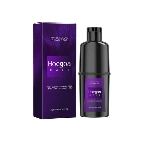 Natural Purple Hair Dye Shampoo