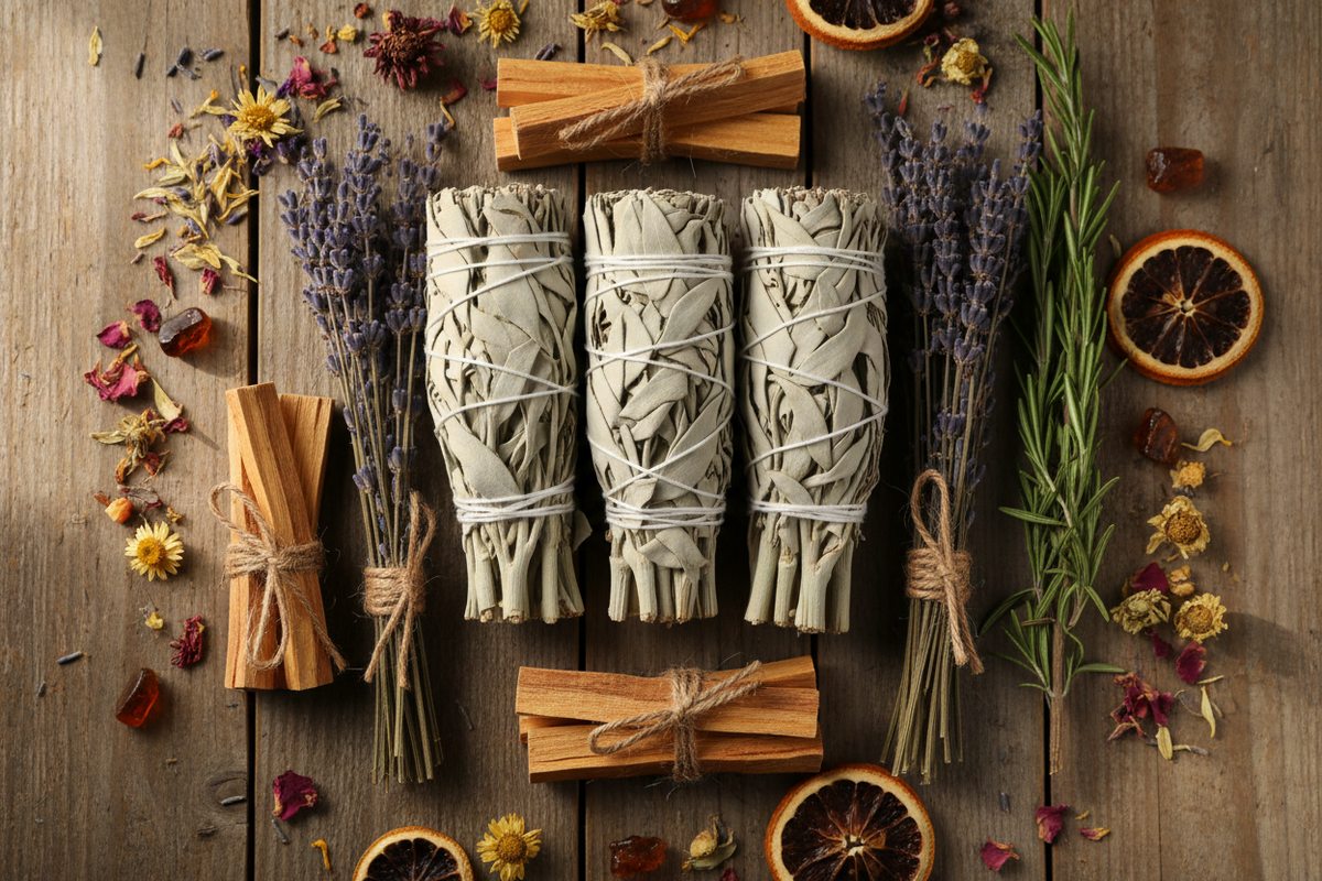 Herbs and Smudges