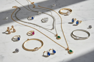 Jewellery collection banner for Modern Aromatherapy's jewellery product range.