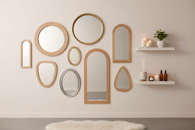 Mirrors collection banner for Modern Aromatherapy's mirrors product range.