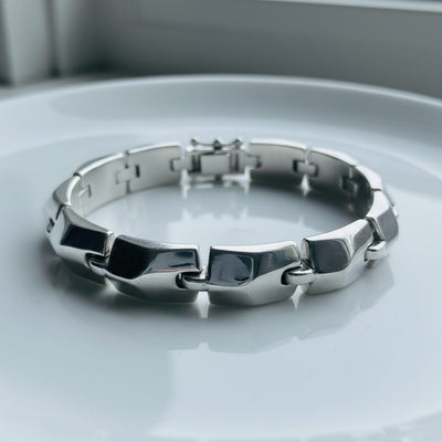 Silver Bracelet collection banner featuring handcrafted jewelry pieces with natural stones and metals, for everyday wear and spiritual adornment.