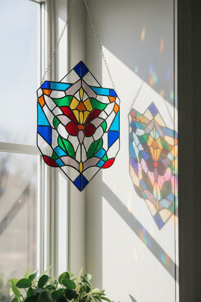Sun Catcher collection banner featuring a decorative hanging piece with natural materials, for home decor and ambiance.