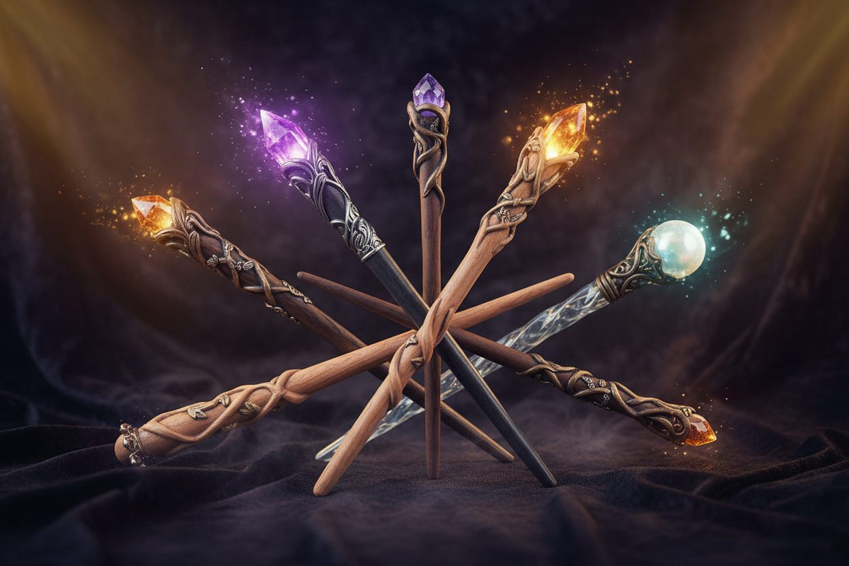 Wands collection banner for Modern Aromatherapy's wands product range.