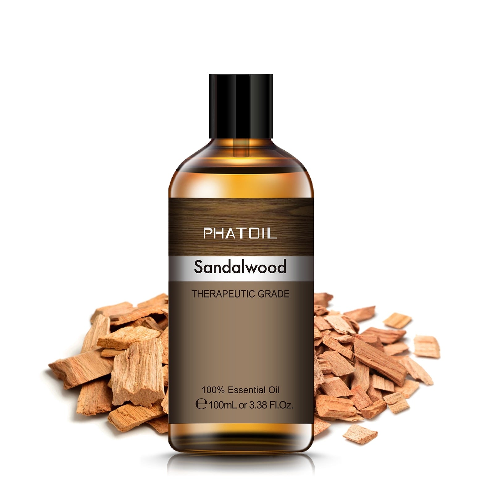 100ML Pure Natural Aromatherapy Essential Oils bottle for massage, diffuser sessions, and spa-style relaxation.