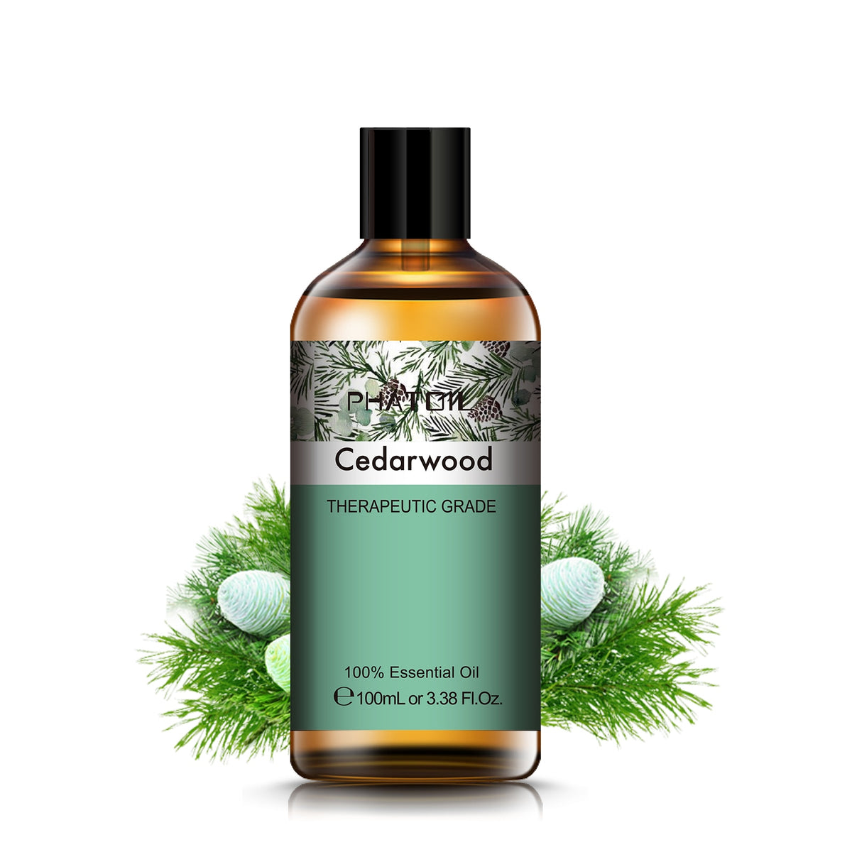 100ML Pure Natural Aromatherapy Essential Oils bottle for wellness care, stress relief, and calming aromatherapy sessions.