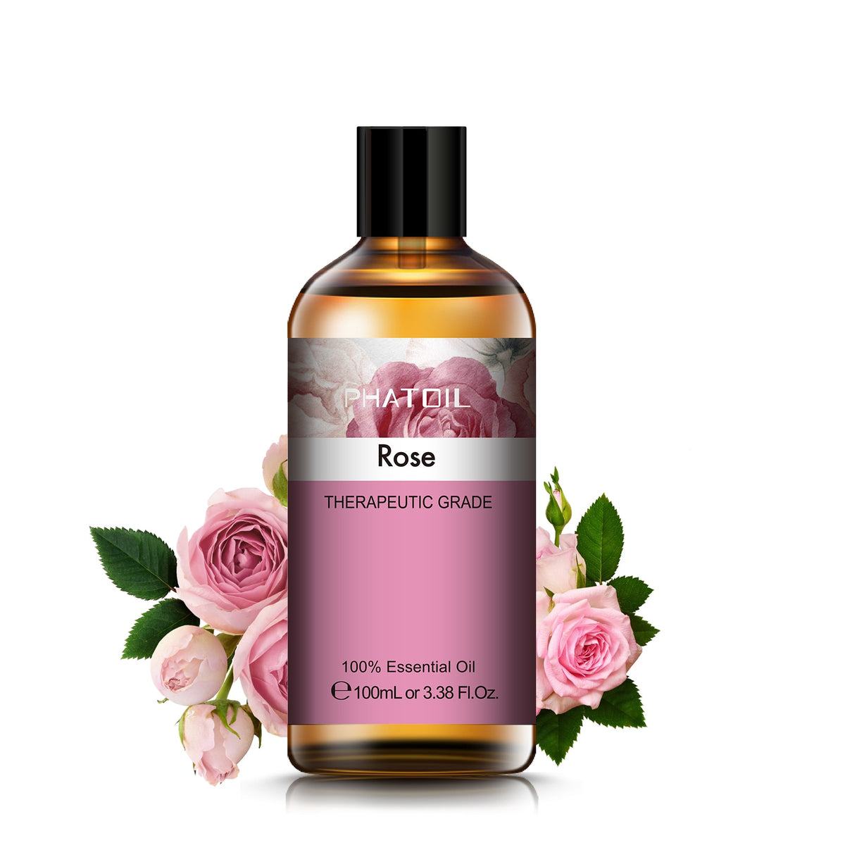 100ML Pure Natural Aromatherapy Essential Oils bottle for diffuser and humidifier use, freshening spaces, and scent therapy.