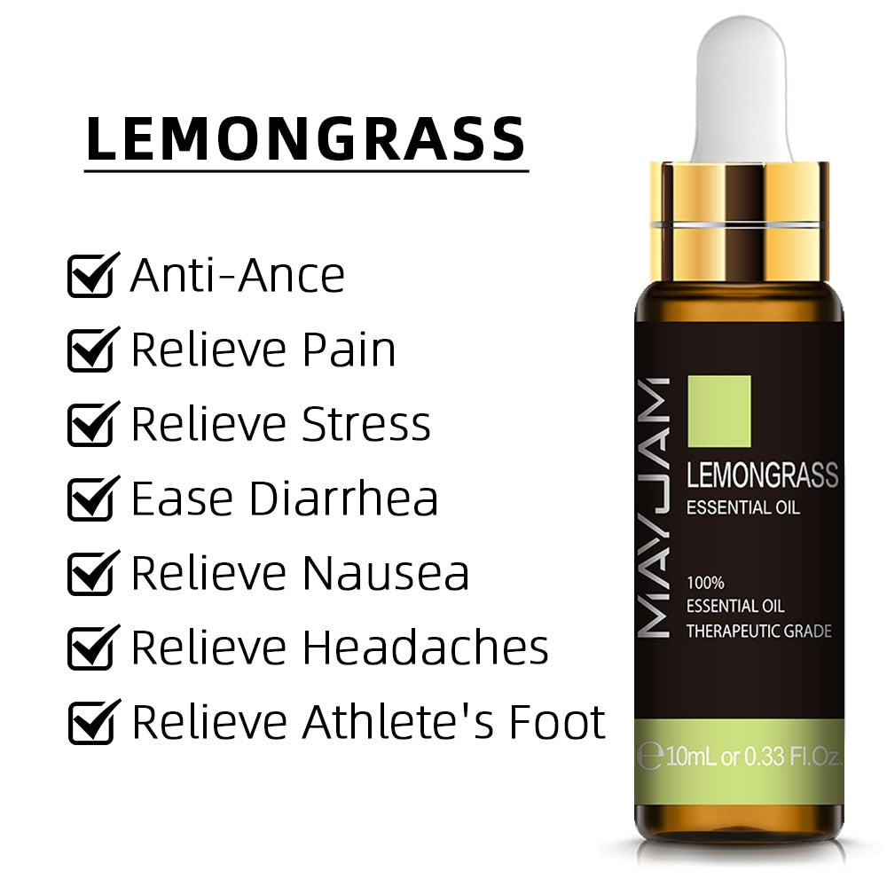 10ml plant oil bottle for diffusers, candle making, soap crafts, and fragrance blending.