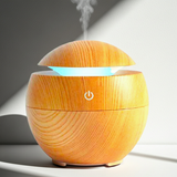 Aroma Essential Oil Diffuser 130ml ultrasonic humidifier for fragrance diffusion, air moisture support, and relaxation use.