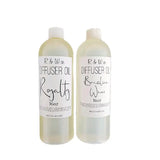 16 oz Premium Highly Scented Diffuser Oil bottle for home fragrance, oil warmers, and diffuser use.