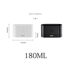 180ML cool mist flame aroma diffuser for home use, essential oil aromatherapy, and indoor air humidifying.