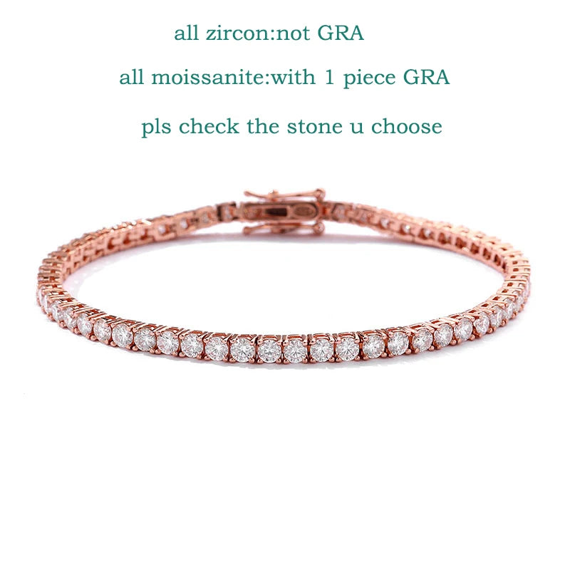 18k plated moissanite bracelet wrist accessory for special occasions, formal dressing, and statement jewelry use.